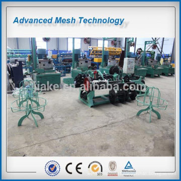 Automatic Galvanized Double Steel Wires Twisted Barbed Wire Making Machines JIAKE Factory